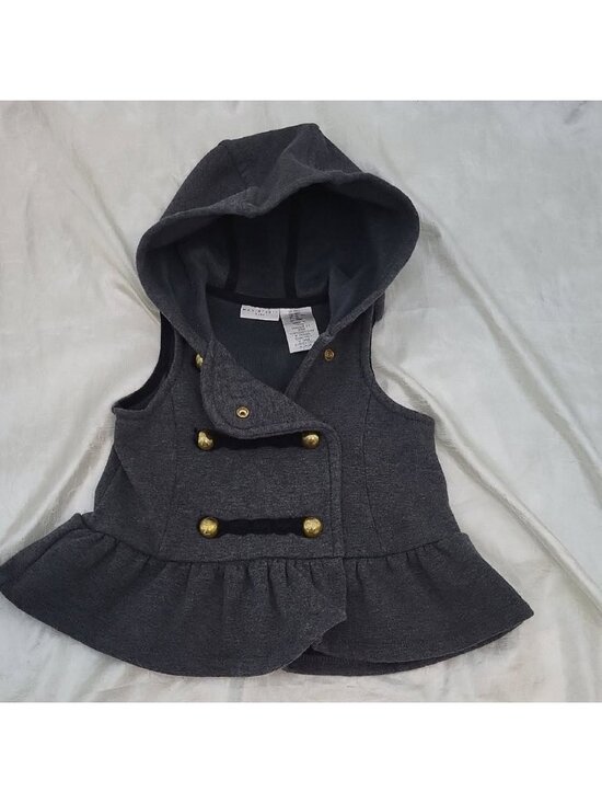 Max Studio | Jackets & Coats | Max Studio Baby Winter Vest Grey 8 Month ...